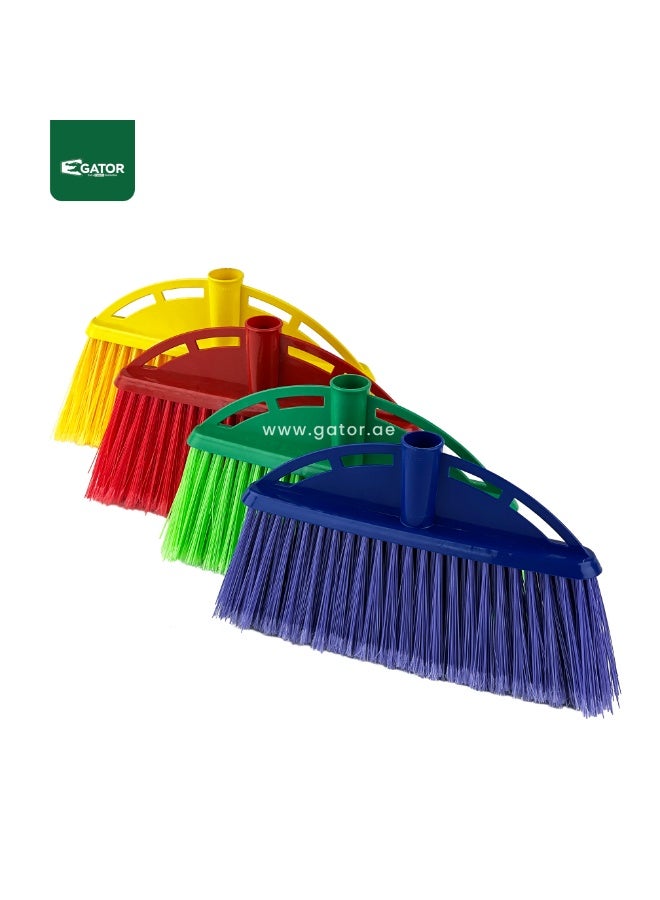 Gator Upright Floor Broom | Curved Design | Soft Brush Bristles | Multi-Purpose Cleaning - Image 1